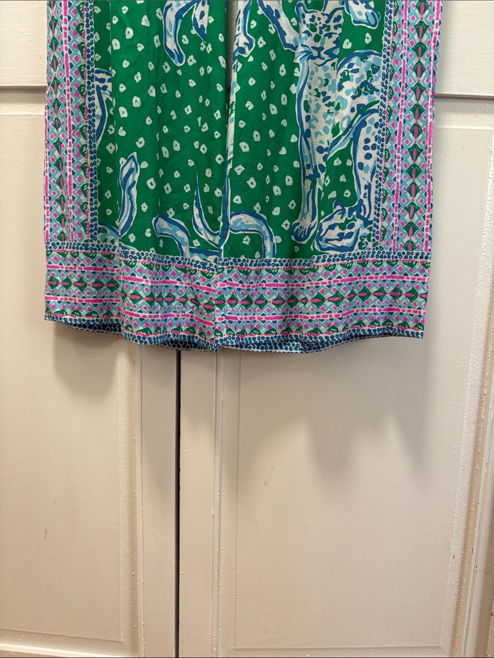 Lilly Pulitzer Green, Blue & Pink Palazzo pants - Picture 4 of 10